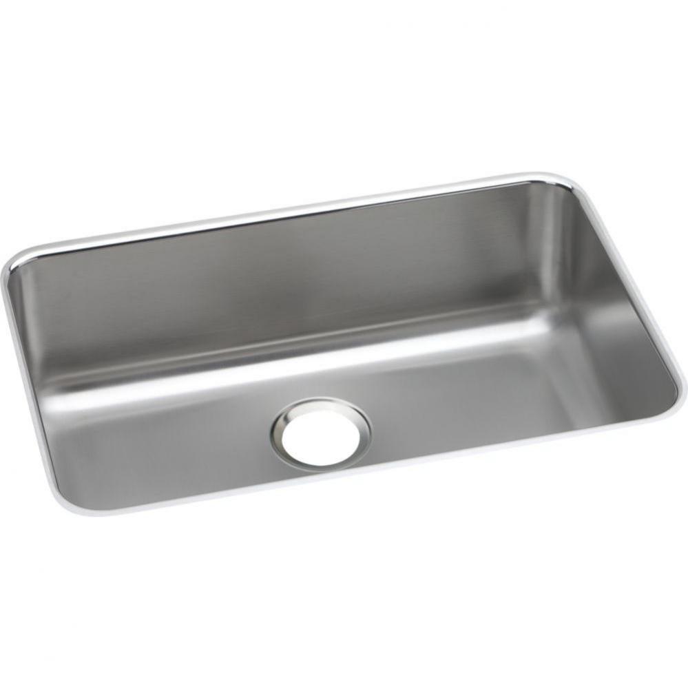18 Gauge Stainless Steel 26.5'' x 18.5'' x 8'' Single Bowl Undermoun
