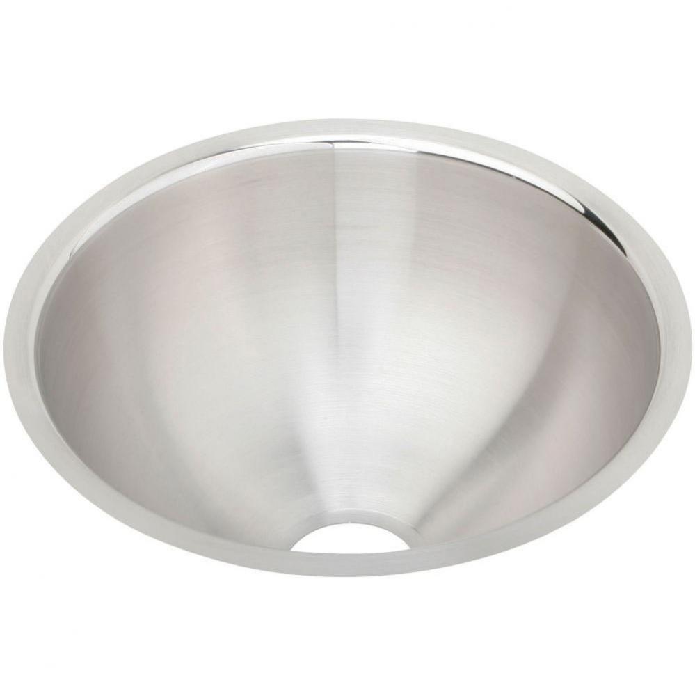 18 Gauge Stainless Steel 11.375'' x 11.375'' x 4.75'' Single Bowl Un