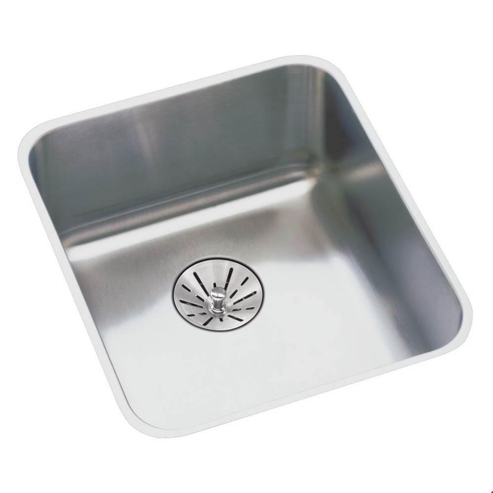 18 Gauge Stainless Steel 18.5'' x 18.5'' x 5.375'' Single Bowl Under