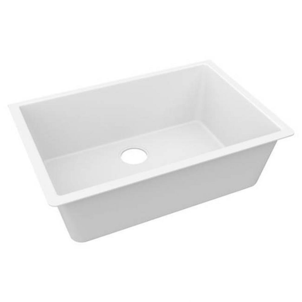 Quartz Luxe 33'' x 18-7/16'' x 9-7/16'', Single Bowl Undermount Sink