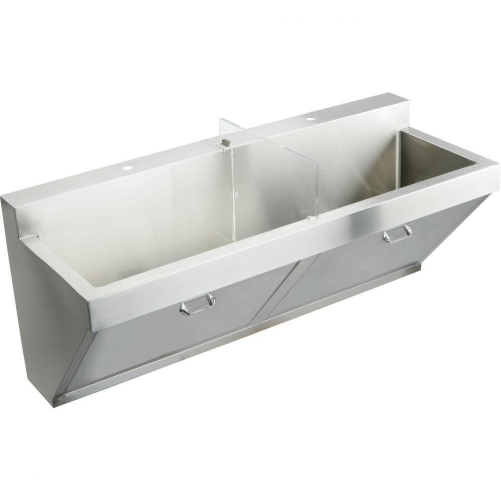 DOUBLE STATION SURGEON SINK