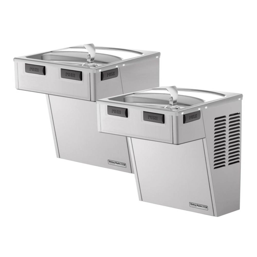 Wall Mount Bi-Level ADA Cooler Filtered 8 GPH Stainless