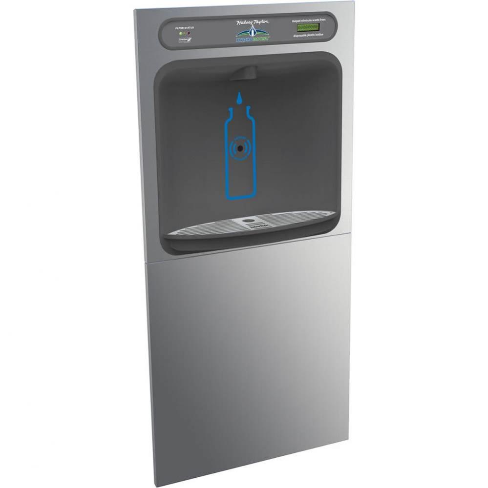 Halsey Taylor HydroBoost In-Wall Bottle Filling Station, Filtered Non-Refrigerated Stainless