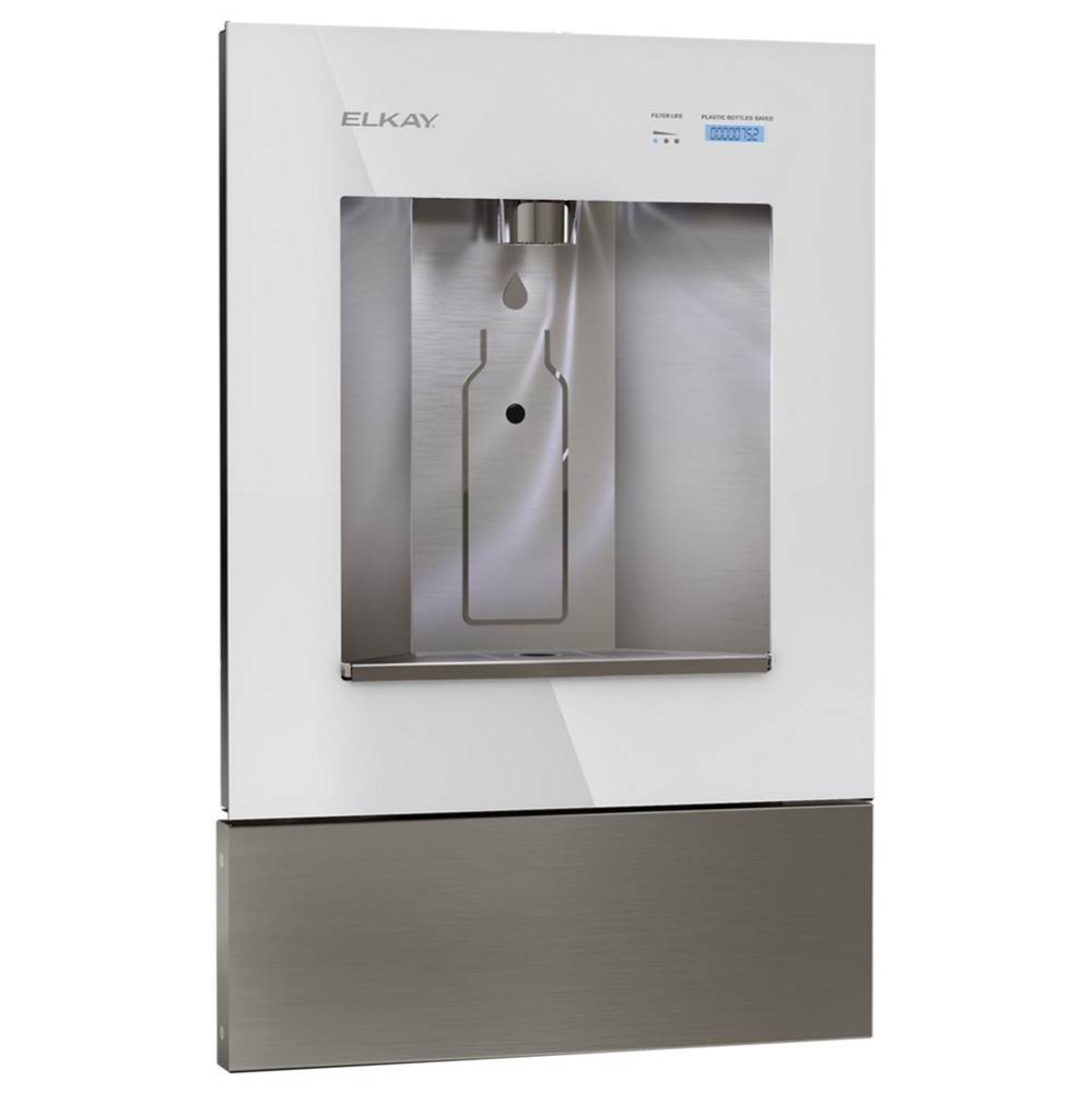 Liv Pro In-Wall Commercial Filtered Water Dispenser Non-refrigerated Aspen White