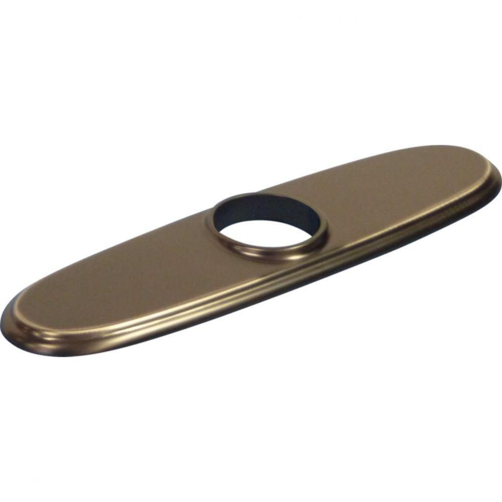 3-Hole Deck Plate/Escutcheon, Antique Steel (AS)