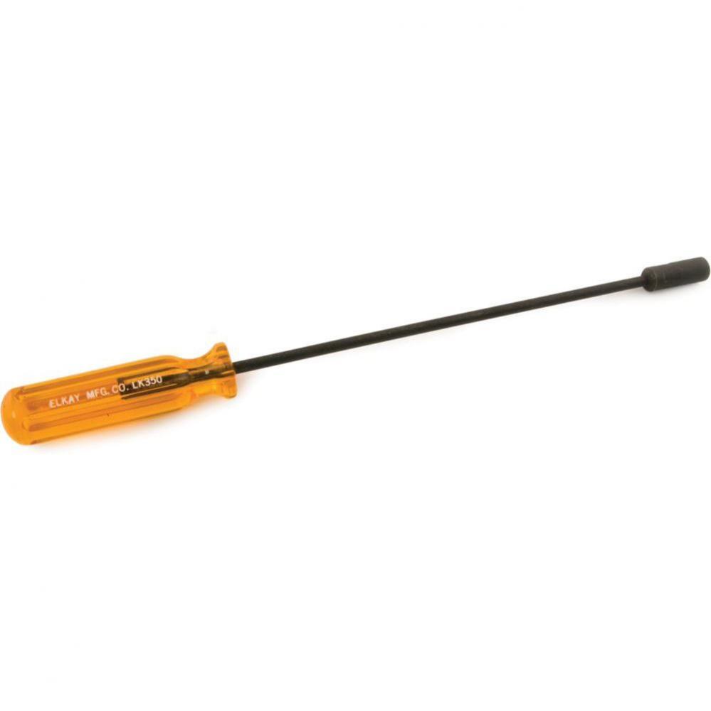 Screwdriver with Extra Long 10-1/4'' Shank
