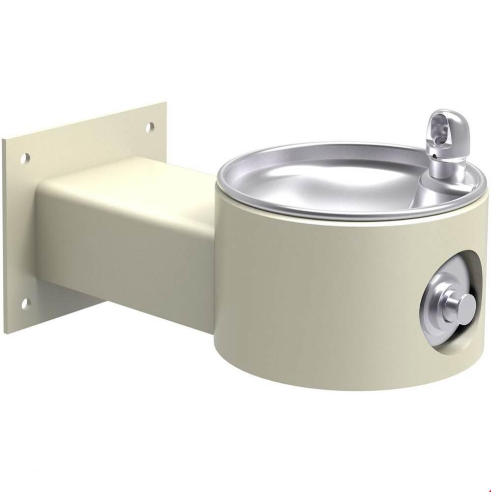 Outdoor Fountain Wall Mount Non-Filtered, Non-Refrigerated Freeze Resistant Beige