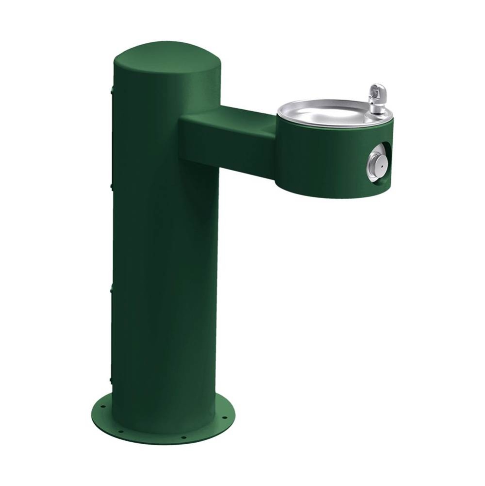 Outdoor ADA Pedestal Fountain Non-Filtered Non-Refrigerated Evergreen