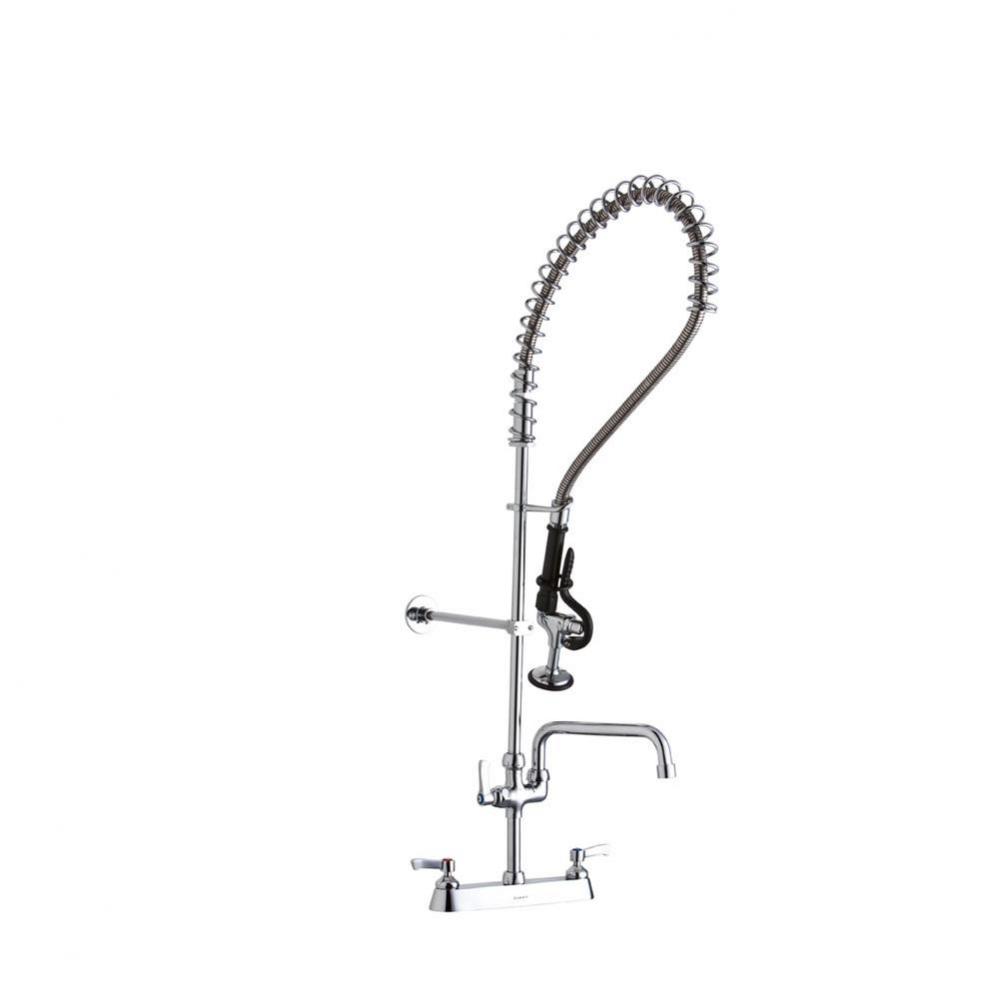 DUAL LVR FAUCET-PRE RINSE-LF