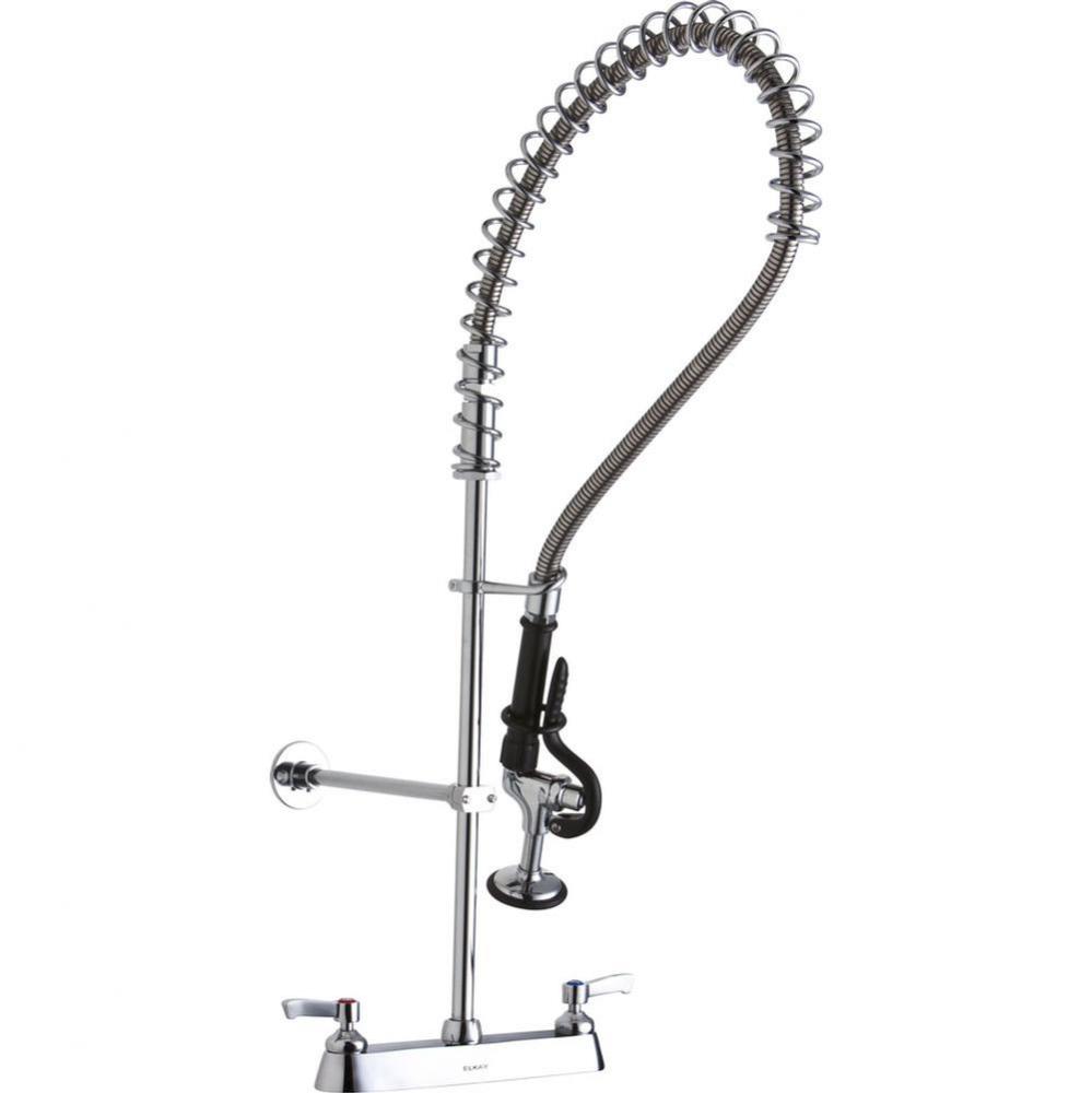 DUAL LVR FAUCET-PRE RINSE-LF