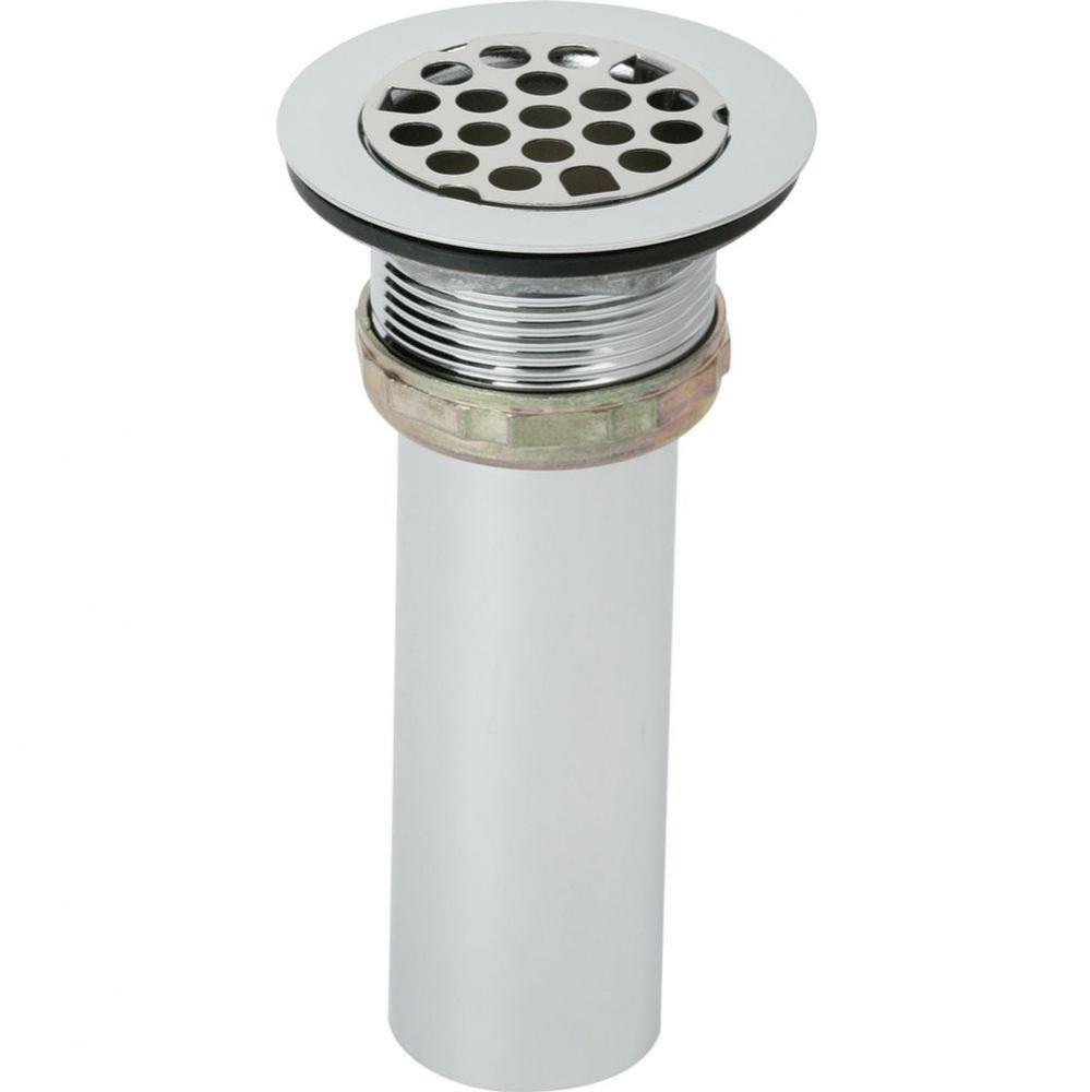 2'' Drain Fitting Type 304 Stainless Steel Body with Grid Strainer