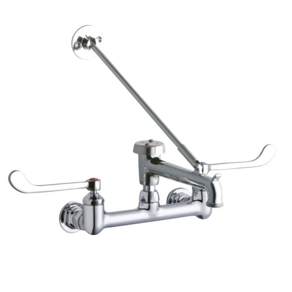 WALL MNT 8IN, BUCKET HK POL 7IN SPT, 1PC WRIST BLD HNDL, 6IN