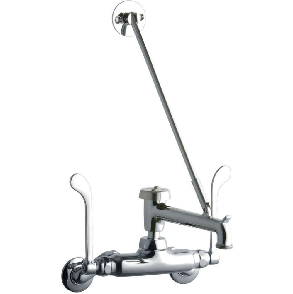 WALL MNT 4IN, BUCKET HK POL 7IN SPT, 1PC WRIST BLD HNDL, 6IN