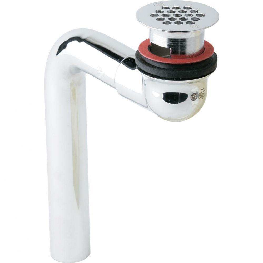 Ekay 1-1/2'' or 1-5/8'' Drain Outlet Fitting Chrome Plated Brass and Elbow