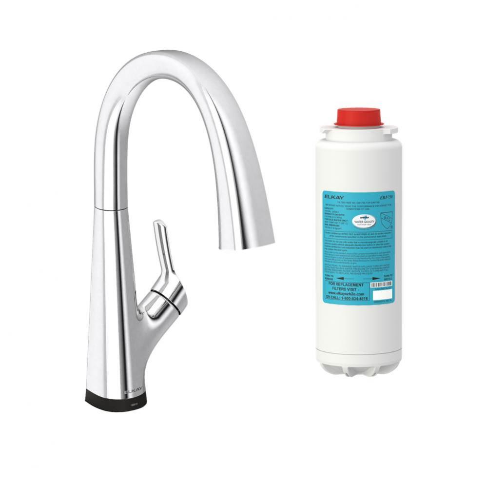 Single Lever, 2in1 Kitchen Filtration Faucet, CR