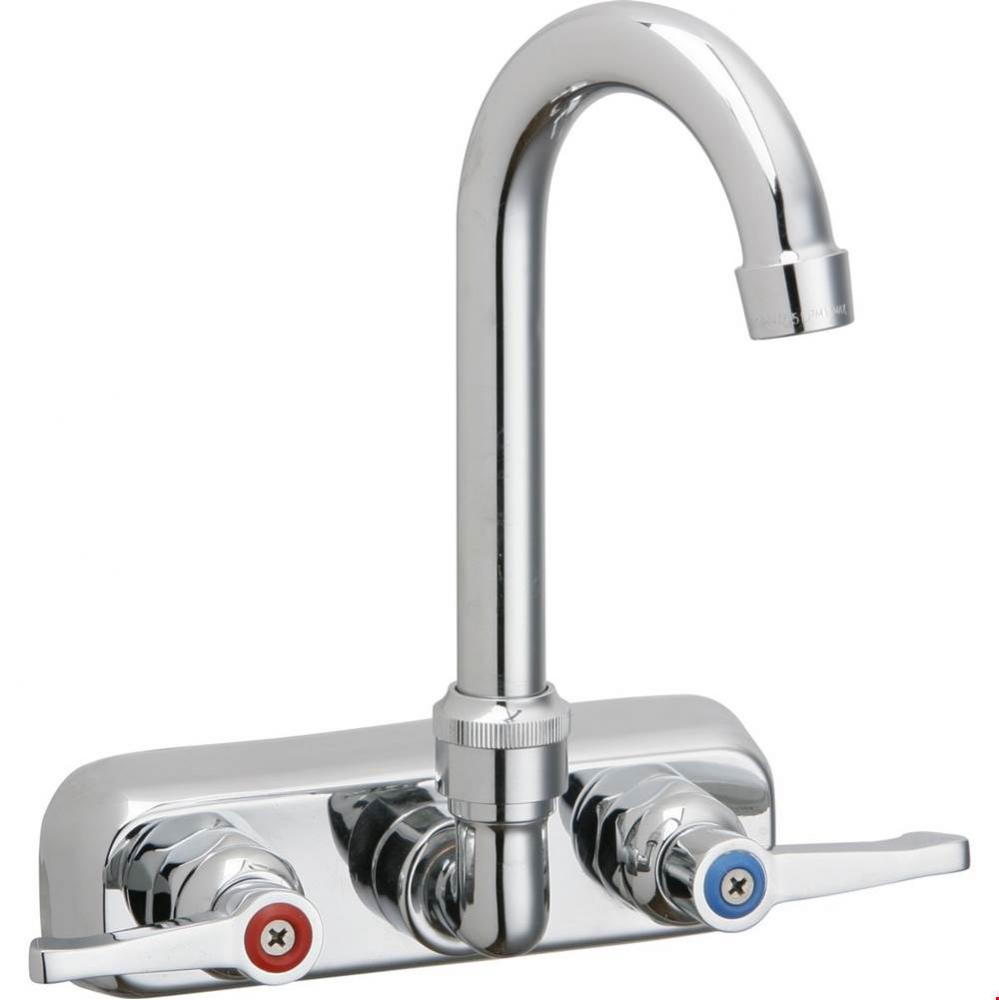 WALL MOUNT COMMERCIAL FAUCET