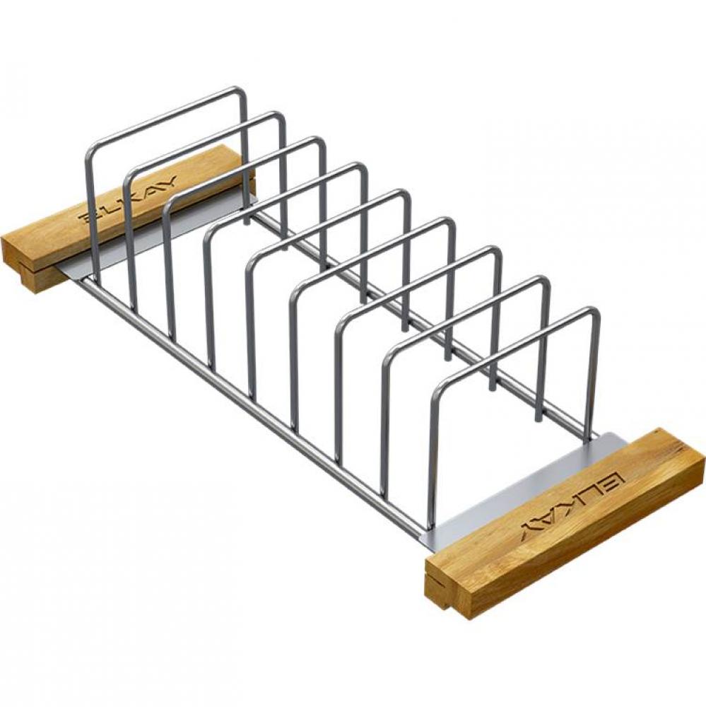 CROSSTOWN STAINLESS STEEL WOOD HANDLE 6.75'' x 16.763'' x 4.682'' DR