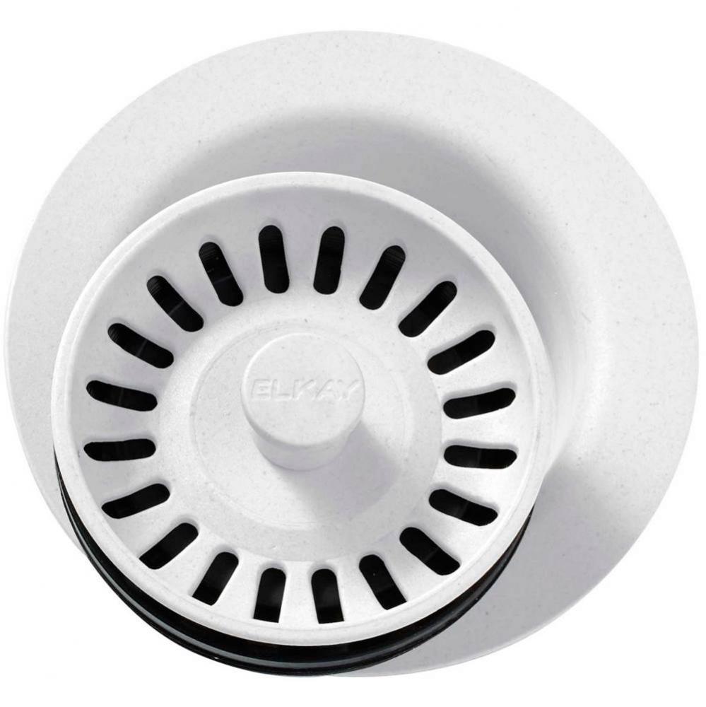 DISPOSER DRAIN FITTING - WHITE