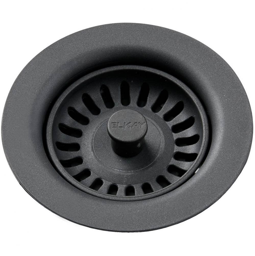 STRAINER DRAIN FITTING - CHARCOAL