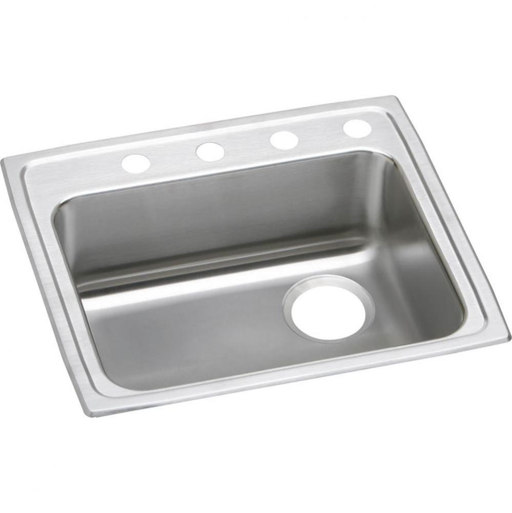 18 Gauge Stainless Steel 25'' x 21.25'' x 6.5'' Single Bowl Drop-in