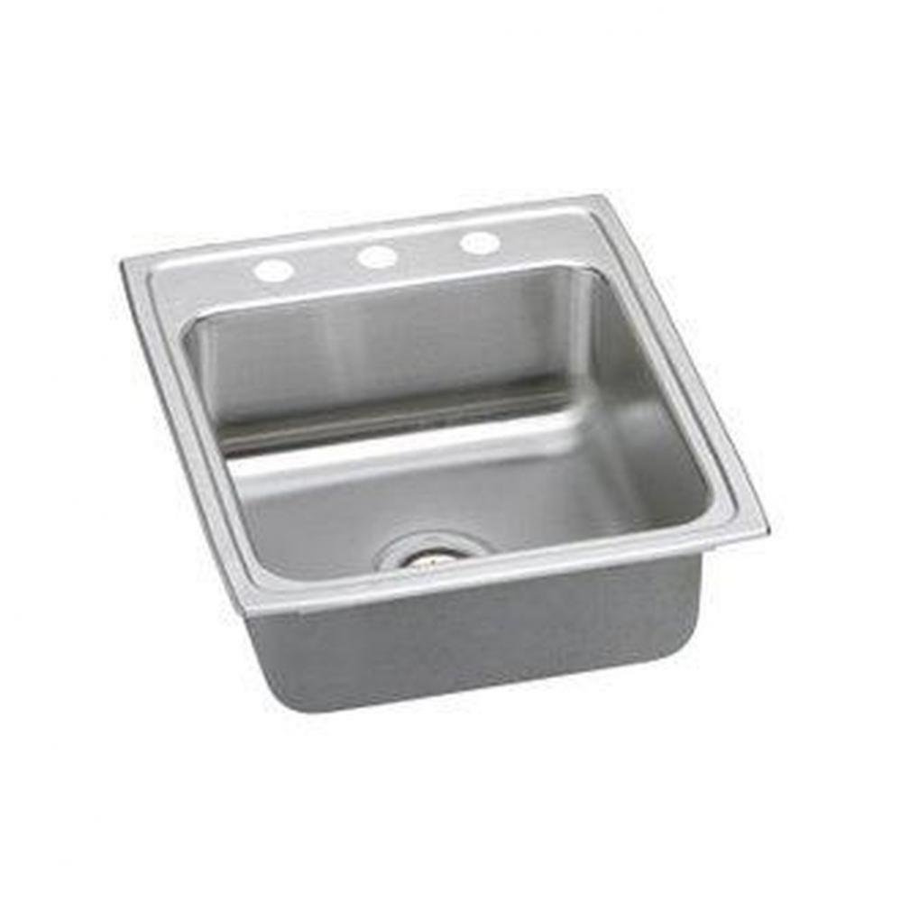 Lustertone Classic Stainless Steel 19-1/2'' x 22'' x 7-5/8'', Single
