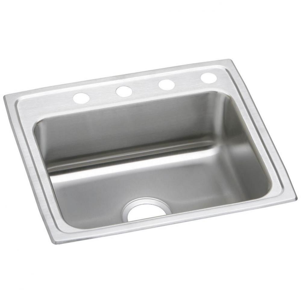 20 Gauge Stainless Steel 25'' x 21.25'' x 7.5'' Single Bowl Drop-in