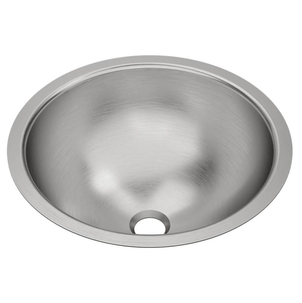 Stainless Steel 18-3/8'' x 18-3/8'' x 8'' Undermount Lavatory Sink w
