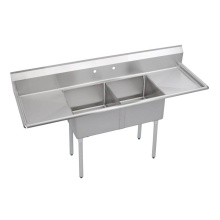Elkay 14-2C24X24-2-24X - Dependabilt Stainless Steel 98''x29-13/16''x43-3/4'' 16 Ga. Two Comp