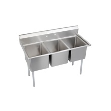 Elkay 14-3C18X24-0X - Dependabilt Stainless Steel 63'' x 29-13/16'' x 44-3/4'' 16 Gauge Th