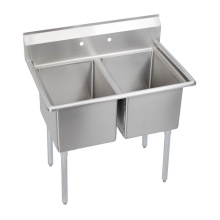 Elkay 2C18X24-0X - Dependabilt Stainless Steel 43'' x 29-13/16'' x 44-3/4'' 16 Gauge Tw