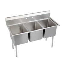 Elkay 3C18X24-0X - Dependabilt Stainless Steel 63'' x 29-13/16'' x 44-3/4'' 16 Gauge Th