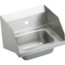 Elkay CHS1716LRS1 - STAINLESS STEEL HAND SINK W/ SIDE SPLASHES