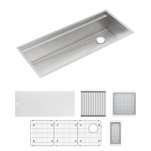 Elkay CS45WPK - Circuit Chef Workstation Stainless Steel 45-1/2'' x 20-1/2'' x 10''