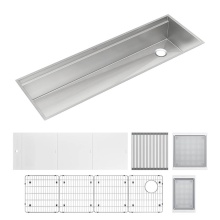 Elkay CS60WPK - Circuit Chef Workstation Stainless Steel 59-1/2'' x 20-1/2'' x 10''