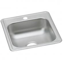 Elkay D117191 - 22 Gauge Stainless Steel 17'' x 19'' x 6.1875'' Single Bowl Drop-in