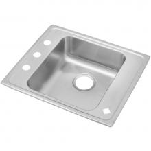 Elkay DRKAD2220552FRM - Lustertone Classic Stainless Steel 22'' x 19-1/2'' x 5-1/2'', Single