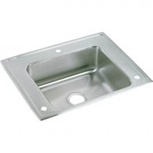 Elkay DRKR2822L - 18 Gauge Stainless Steel 28'' x 22'' x 7.625'' Single Bowl Drop-in S