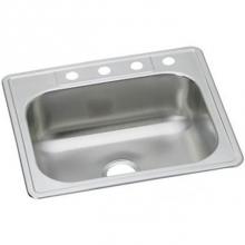 Elkay DSE133223 - 20 Gauge Stainless Steel 33'' x 22'' x 8.0625'' Single Bowl Drop-in