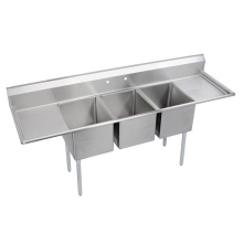 Elkay E3C16X20-2-18X - Dependabilt Stainless Steel 88'' x 25-13/16'' x 43-3/4'' 18 Ga. Thre
