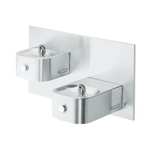 Elkay EDFP217FPK - Soft Sides Bi-Level Fountain Non-Filtered Non-Refrigerated, Freeze Resistant Stainless