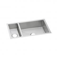 Elkay EFRU321910T - 16 Gauge Stainless Steel 32.25'' x 18.25'' x 10'' Double Bowl Underm