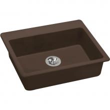 Elkay ELGAD2522PDMC0 - Quartz Classic 25'' x 22'' x 5-1/2'' Drop-in ADA Sink with Perfect D