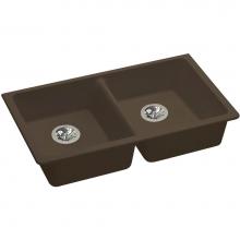 Elkay ELGUAD3319PDMC0 - Quartz Classic 33'' x 18-1/2'' x 5-1/2'' Undermount ADA Sink with Pe