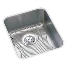 Elkay ELUH1116DBG - 18 Gauge Stainless Steel 14'' x 18.5'' x 7.875'' Single Bowl Undermo