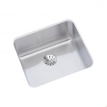 Elkay ELUHAD121255PD - 18 Gauge Stainless Steel 14.5'' x 14.5'' x 5.375'' Single Bowl Under