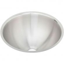 Elkay ELUH12 - 18 Gauge Stainless Steel 14.375'' x 14.375'' x 6'' Single Bowl Under
