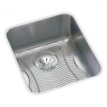 Elkay ELUH1316PDBG - 18 Gauge Stainless Steel 16'' x 18.5'' x 7.875'' Single Bowl Undermo
