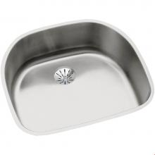Elkay ELUH2118PD - 18 Gauge Stainless Steel 23.625'' x 21.25'' x 7.5'' Single Bowl Unde