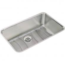 Elkay ELUH281610DBG - 18 Gauge Stainless Steel 30.5'' x 18.5'' x 10'' Single Bowl Undermou