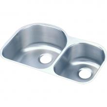 Elkay ELUH311910R - 18 Gauge Stainless Steel 31.25'' x 20'' x 10'' Double Bowl Undermoun